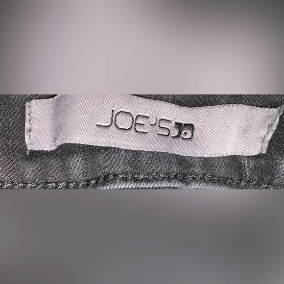 Joe’s Jeans Size 30 Skinny Black Denim - Picture 6 of 8